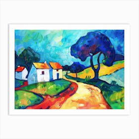 Country Road 8 Art Print