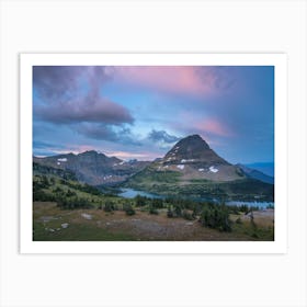 Glacier Sunrise Art Print