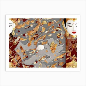 Tibet Art Print