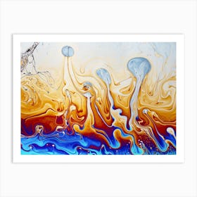 Abstract Painting 16 Art Print