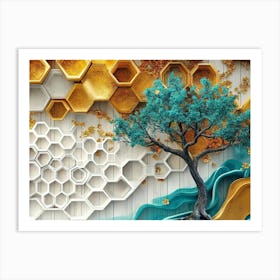 Beehive Wall Art 1 Art Print