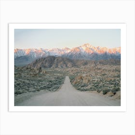 California Desert Mountains Art Print