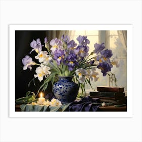 Iris Painting Art Print