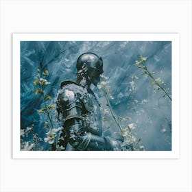 Knight In Shining Armor Art Print