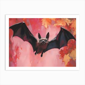 Bat In Flight Art Print