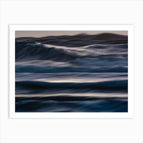 The Uniqueness Of Waves 29 Art Print