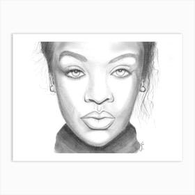 Rihanna Art Print