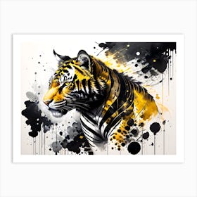 Tiger Painting 2 Art Print