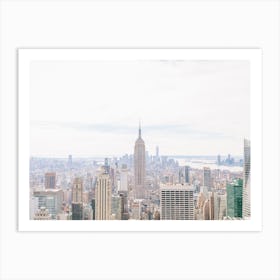 New York City Skyline View Art Print