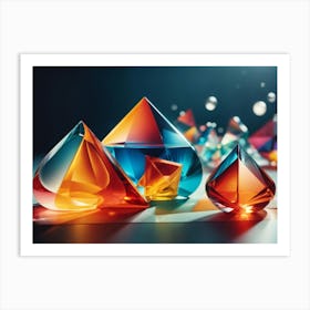 Glass Art Art Print