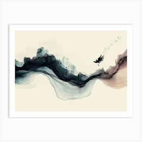 Bird In Flight Art Print