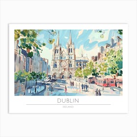 Dublin Cathedral Art Print