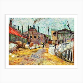 The Factory (1887), Vincent Van Gogh Art Print