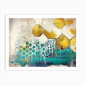 Honeycombs 2 Art Print