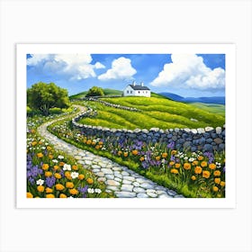 Rolling Hills Of Ireland 20 Art Print