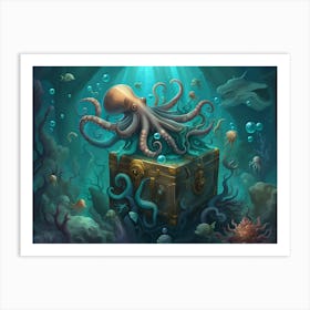 Octopus Art Print