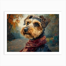 Sophisticated City Terrier 3 Art Print