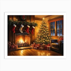 Christmas Tree 78 Art Print