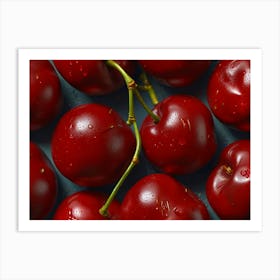 Cherry Clusters Art Print