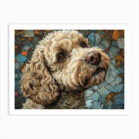 Cockapoo Fine Art Portrait 2 Art Print