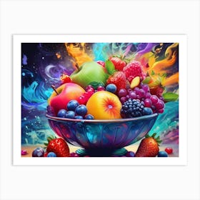 Fruit Bowl Art Print