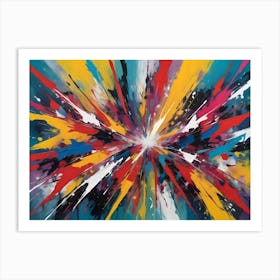 Abstract Painting 102 Art Print