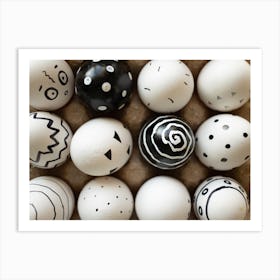 Easter Eggs 450 Art Print