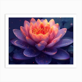 Lotus Flower 2 Art Print