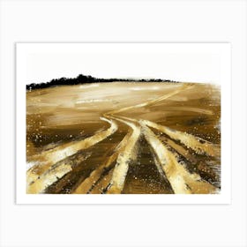 Dirt Road 2 Art Print