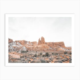 Utah Winter Art Print