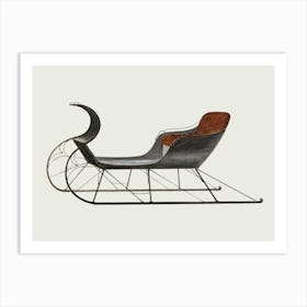 Sleigh Art Print