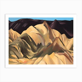 Georgia O'Keeffe - Near Abiquiu, New Mexico Art Print