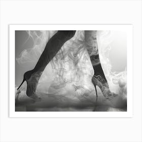 Smokey Bride Art Print