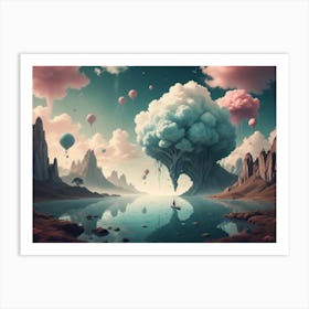 Dreamscape 4 Art Print