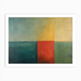 Abstract Artsy Painting Art Print