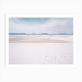 White Sands National Park Art Print