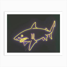 Neon Pelagic Thresher 5 Art Print