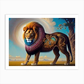 Lion king 17 Art Print