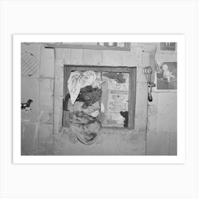 Untitled Photo, Possibly Related To Window In Kitchen Of House, Williams County, North Dakota, During Dust Art Print