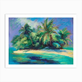 Tropical Island Art Print