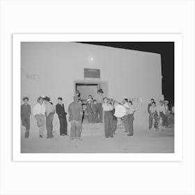 Orchestra With Traveling Show (Spanish American), Penasco, New Mexico By Russell Lee Art Print