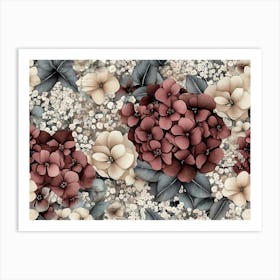 Hydrangeas 3 Art Print