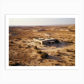 Desert House Art Print