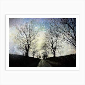 Twilight Country Sky Art Print