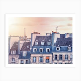 Paris Roofs Art Print