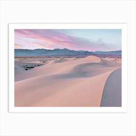 Sunset Desert Dunes Art Print