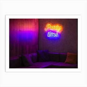 Party Time Art Print