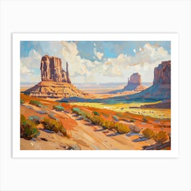 Western Landscapes Monument Valley 5 Art Print