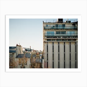 Paris Skyline Art Print