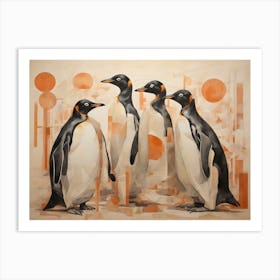 Penguins Art Print